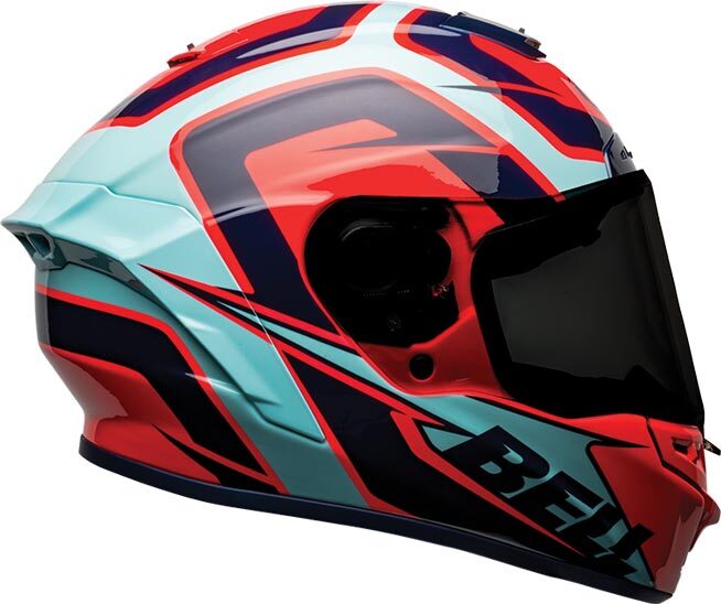 BELL STAR DLX MIPS SE LABRYINTH BLUE/RED
