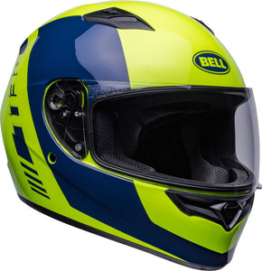 BELL QUALIFIER TURNPIKE - MATT & GLOSS HI-VIS YELLOW/NAVY 