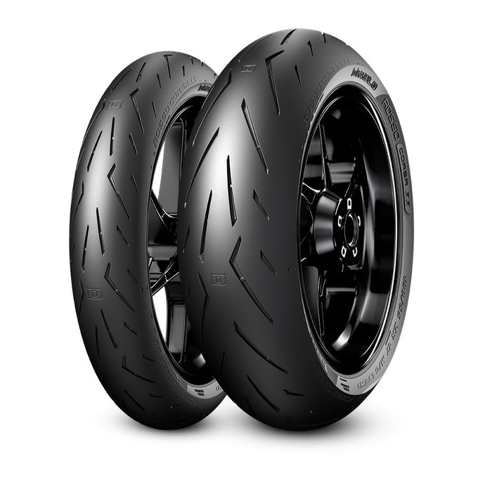 DIABLO ROSSO CORSA II F/R 90/80-17 M/C 46S TL