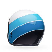 Load image into Gallery viewer, BELL CUSTOM 500 RIFF - WHITE/BLUE