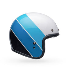 Load image into Gallery viewer, BELL CUSTOM 500 RIFF - WHITE/BLUE