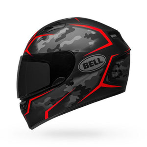 BELL QUALIFIER STLTH CAMO - MATT BLACK/RED