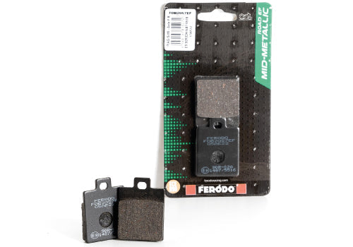 FERODO (ECO-FRICTION) Road Disc Brake Pad Set - EF - MID METALIC 